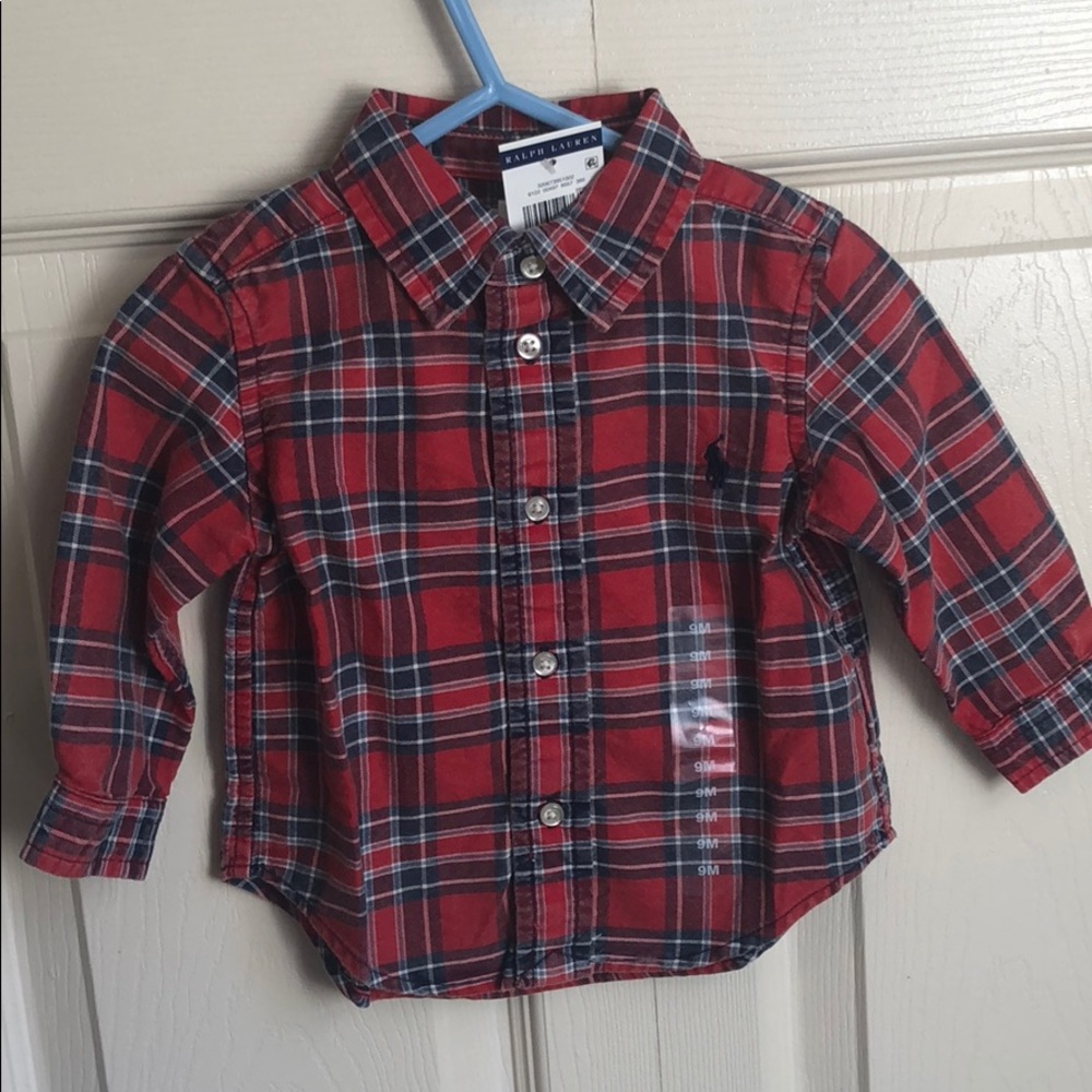 Ralph Lauren Button Down- 9 months
